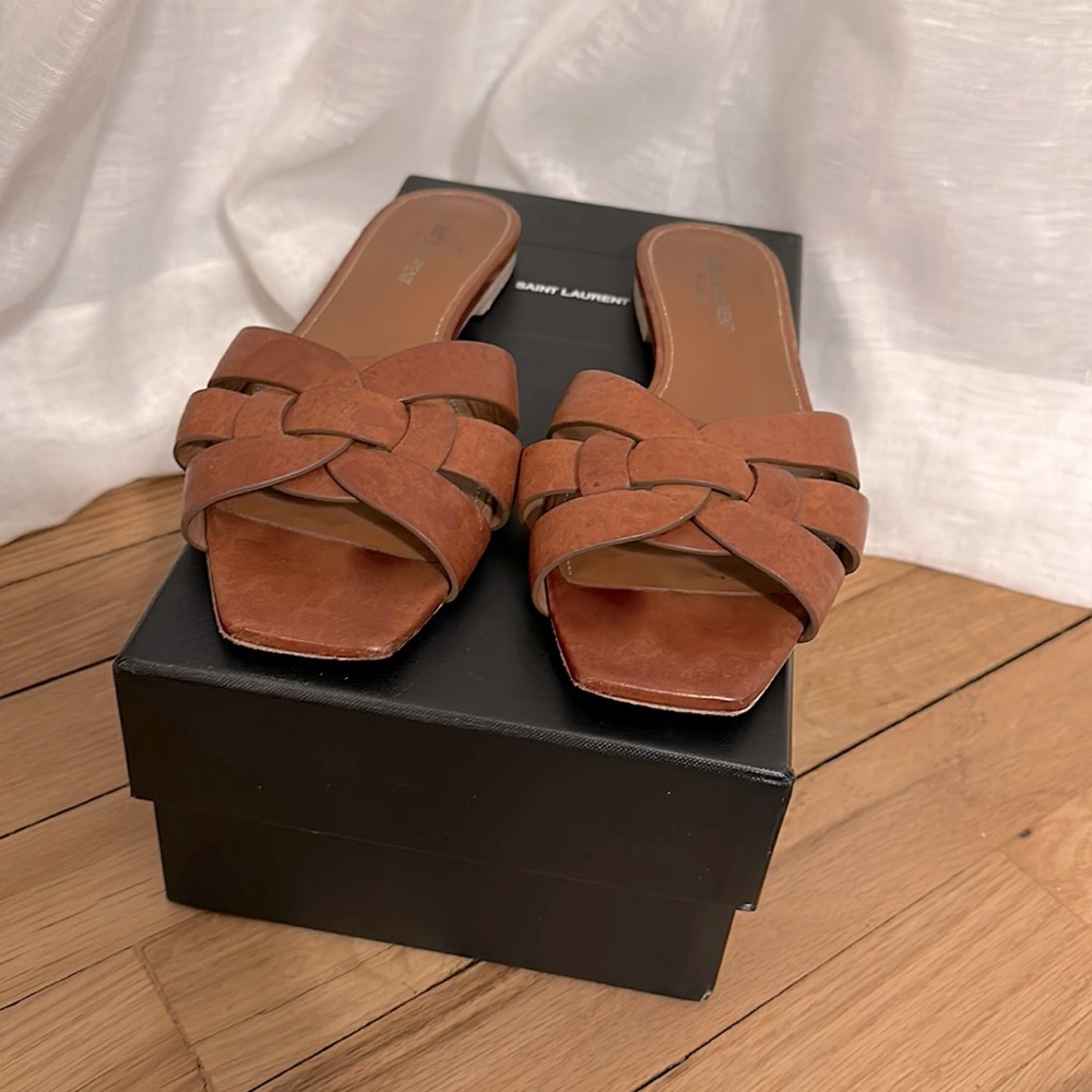 Saint Laurent Nu Pieds slide